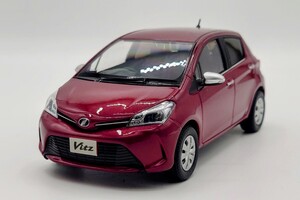 ☆★非売品 トヨタ ヴィッツ ジュエラ Vitz jewela 中期 カラーサンプル ミニカー ダークレッドマイカメタリック 赤 1/30★☆