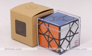 3D印刷されたオフセットスキュー,魔法のキューブ,2x2mm,hyper v zagadki logiczne,抗ストレス