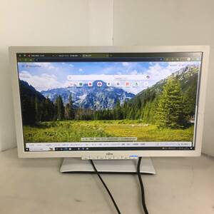 □FUJITSU 23インチ 液晶モニター 液晶ディスプレイ VL-P23T-6 高さ調節 縦横回転 【動作品】