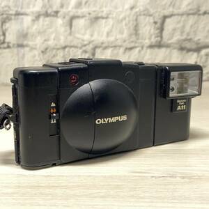 ●【YH-9356】中古現状品 OLYMPUS オリンパス XA2 フィルムカメラ ストロボ A11 本体のみ通電OK【レターパックプラス可】