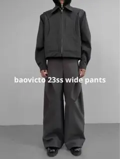 baovicto 23ss wide pants