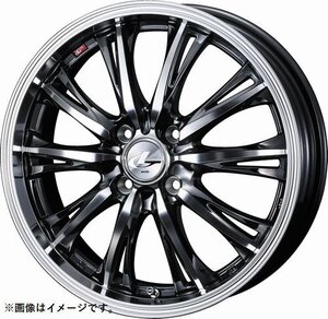 【個人宅発送可能】ウエッズ Weds 17X6.5J +42 4穴 PCD100 BMCMC ホイール 1本 LEONIS RT レオニス・アールティー (41173)