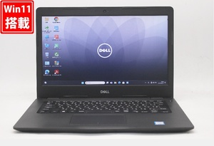 中古 14型 DELL Latitude 3490 Windows11 八世代 i5-8250U 8GB 256GB-SSD + 500GB-HDD カメラ 無線 Office付 中古パソコン 管:1900w