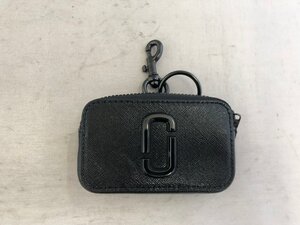 【MARC JACOBS】マークジェィコブス　コインケース　ブラック　レザー　SY02-FAB