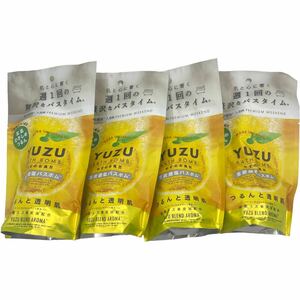 YUZU BATH BOMB ユズブレンド バスボム 入浴剤 ×4