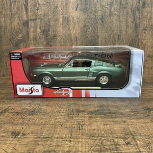 未使用 未開封 Maisto SPECIAL EDITION 1/18マイスト 1968 Ford Mustang GTA Fastback フォード マスタング ファストバック SAHI0007-d2d