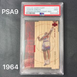 【2300シリアル】【PSA9】【1円スタート】UPPER DECK MICHAEL JORDAN JASON KIDD マイケルジョーダン　ジェイソンキッド　Chicago BULLS 