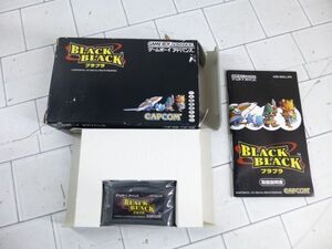 ゲームボーイアドバンス GBA BLACK BLACK ブラブラ 箱に少しイタミあり その他状態良好