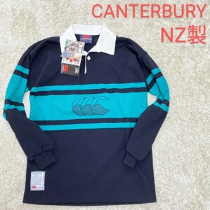 デッドストック★オールドモデル◎US:Sサイズ CANTERBURY 長袖ラガーシャツ/ラグビージャージ◆ニュージーランド製☆カンタベリー (7)