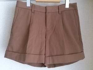 UNIQLO ユニクロ ショートパンツ 茶 ブラウン S～M ウエスト61㎝ ヒップ88cm