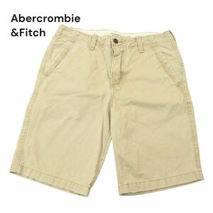 Abercrombie&Fitch アバクロンビー＆フィッチ 春夏 ダメージ加工★ ショート パンツ Sz.32　メンズ　A4B03448_7#P