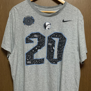 XL NIKE TEE DRI-FIT｜ナイキ 半袖Tシャツ グレー UCF Citronauts Football