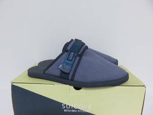 定価2.7万 SUICOKE ZAVO by Daniel Arsham 13 ネイビー スイコック ダニエル アーシャム ムートン ファー ボア サボ サンダル ミュール 31