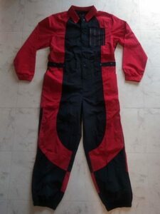 DJ-2627-636　ＡＩＲＪＯＲＤＡＮ　ESSENTIAL FLIGHT SUIT ジョーダン　エッセンシャル　フライトスーツ　黒・赤　メンズＬ相当