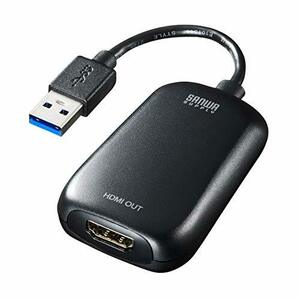 サンワサプライ USB3.0-HDMIディスプレイアダプタ(1080P対応) USB-CVU3HD1　(shin