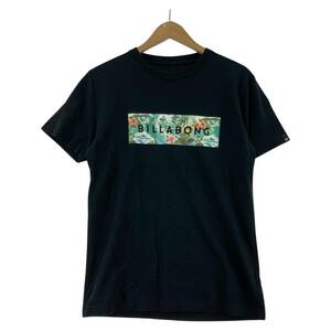 ゆうパケットOK BILLABONG ビラボン プリント 半袖Ｔシャツ sizeS/ブラック