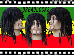 DREADLOCKSドレッドロックスブラック新品ボブマーレレゲエ