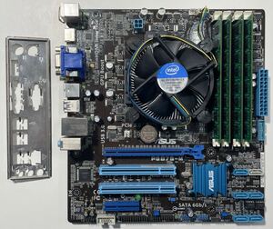 ASUS P8B75-M Xeon E3-1240 V2 16GB セット　