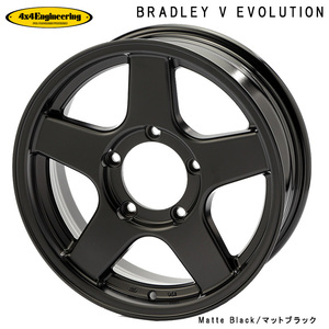 送料無料 フォーバイフォー エンジニアリング BRADLEY V EVOLUTION 5.5J-16 ±0 5H-139.7 (16インチ) 5H139.7 5.5J±0【4本セット 新品】