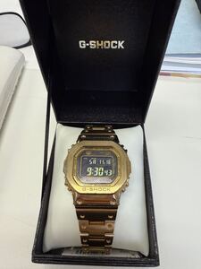 CASIO☆G-SHOCK☆カシオ☆GMW-B5000GD-9JF☆電波ソーラー 腕時計☆デジタル☆フルメタル☆Bluetooth国内正規品 動作確認済☆1週間程度使用