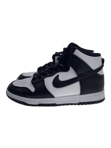 NIKE◆DUNK HIGH_ダンク ハイ/24.5cm/ブラック/レザー