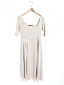 FOXEY NEWYORK フォクシー ワンピース 38 ベージュ Dress 22566