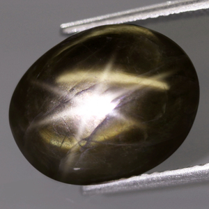 【天然超大粒スターサファイアルース 10.20ct:5479】非加熱 タイ産 Natural 6Rays Star Sapphire 裸石 宝石 コランダム jewelry Thailand