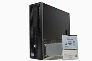 【中古】 デスクトップパソコン SSD 512GB (新 品 換 装) HP EliteDesk 800 G1 SFF