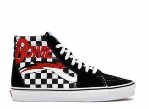 David Bowie Vans Sk8-Hi Diamond Dogs "Black/Red-White" 27.5cm VN0A38GEVJ0