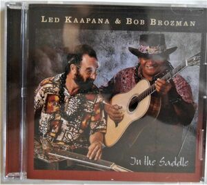 F/USA盤新品未開封CD☆LED KAAPANA&BOB BROZMAN「JU THE SADDLE」モダン・ハワイアン