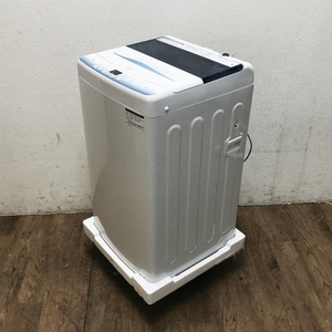 【未使用・アウトレット】Haier/ハイアール JW-U55LK(W) インバーター 全自動洗濯機 洗濯5.5kg 簡易乾燥(送風機能) 上開き 2024年 ●84232