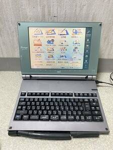 中古美品 NEC 文豪 Bungo JX-750 カラー液晶 ワードプロセッサ 現状品