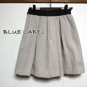 BLUE LABEL CRESTBRIDGE ブルーレーベル クレストブリッジ　ウール　スカート 日本製　三陽商会