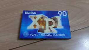 KONICA コニカ XR 90 ① カセット テープ ※5 新品 未開封品【送料210円、ヤフネコ、ネコポス規定サイズまで同梱可能】希少 レア