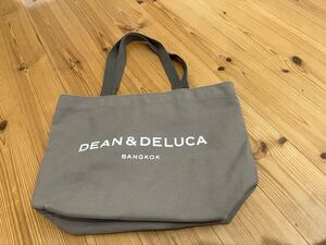 ☆DEAN&DELUCA BANGKOK限定　トートバッグ ディーンアンドデルーカ グレー