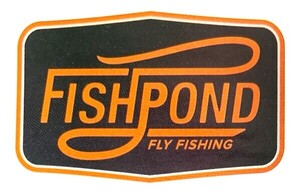 訳有 フィッシュポンド ステッカー ダブルホール FISHPOND DOUBLE HAUL STICKER ロゴ フライフィッシング 魚 釣 シール ギア カスタム 新品