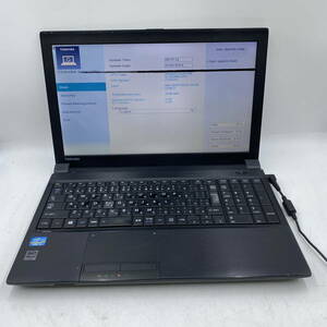 TOSHIBA ノートパソコン B553 CPU:i3-3120M ジャンクZ1251