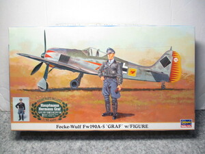 ★1/48 Hasegawa 　　 Focke-Wulf Fw190A-5 GRAF w/FIGURE★ 