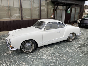 【諸費用コミ】:【青森発 働く車の専門店】 1967年 カルマンギア 1967モデル 左ハンドル 4速MT 外装リフレッ