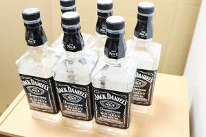 【ディスプレイ用 空き瓶】Jack Daniel ジャックダニエル　700ml 【6本セット】