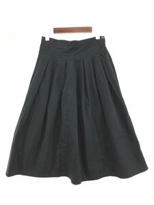 GRANDMA MAMA DAUGHTER 綿100％ ロング スカート sizeOO/紺 ■■ ☆ dgb8 レディース