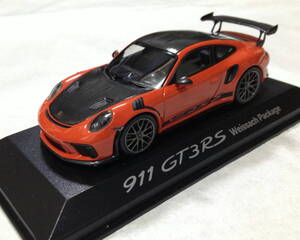 ■ポルシェ特注■Porsche 911 GT3 RS Weissach Package■ポルシェ 911 GT3 RS ヴァイザッハ パッケージ■オレンジ■22■