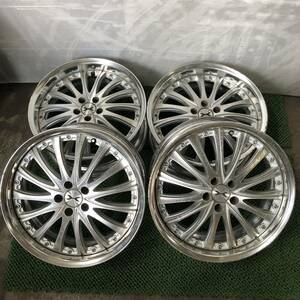 A468 weds マーベリック 315F 社外ホイール 18×7.5J 5穴 PCD100 +35×2本 +50×2本 18インチ 5H 直接引取可 石狩市