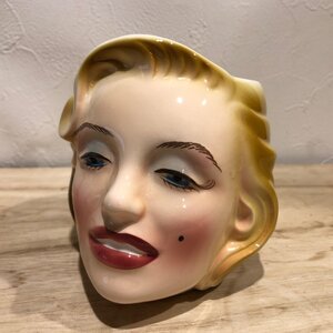 マリリンモンロー　Clay Art San Francisco USA　フェイスマグ　マグカップ　ビンテージ　vintage レトロ　管理番号001・３