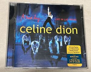 セリーヌ・ディオン / ア・ニュー・デイ・・・ライヴ・イン・ラス・ヴェガス Celine Dion LIVE in LAS VEGAS カナダ盤　DVD付　値下げ