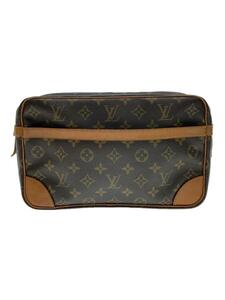 LOUIS VUITTON◆コンピエーニュ28_モノグラム・キャンバス_BRW/PVC/BRW