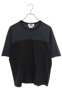 アイコムデギャルソンジュンヤワタナベマン Tシャツ WH-T901 サイズ:L AD202121トーンロゴプリントTシャツ 中古 BS99