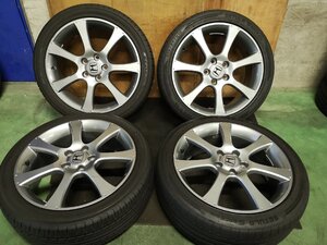 ● ホイール 4本 ホンダ 純正 オデッセイ 18x7J+55 114.3 5H 215/45R18