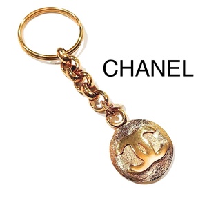 【鑑定済】CHANEL シャネル キーホルダー チャーム ココマーク ゴールド 29刻印 ヴィクトワール・ドゥ・カステラーヌ オールドシャネル