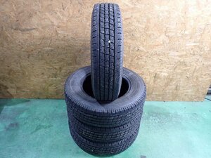 GM1295【送料無料165/80R14 91/90N】4本 2020年製 TOYO DELVEX デルベックス 934 中古スタッドレス ADバンなどへ《即決》